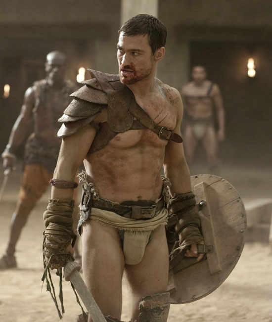 Watch Andy Whitfield Spartacus naked sex scenes!