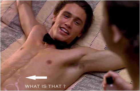 Watch naked James Franco in action!
