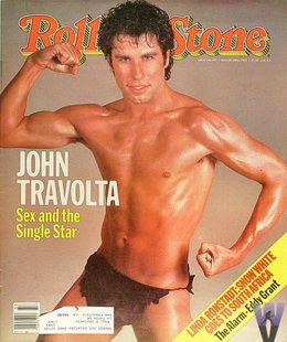 John Travolta shirtless