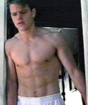 Matt Damon naked